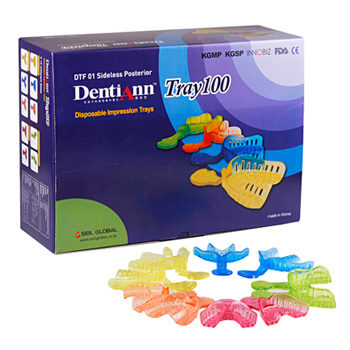 Набор ложек для снятия слепков DentiAnn Tray100